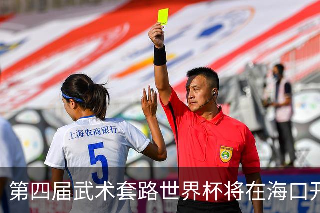第四届武术套路世界杯将在海口开赛 30多个国家和地区人员参赛